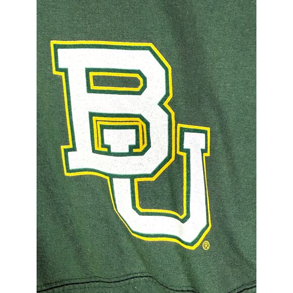 Baylor Bears Spirit Jersey Style Long Sleeve Shirt‎ Green Gold Adult Small NCAA - Picture 4 of 7